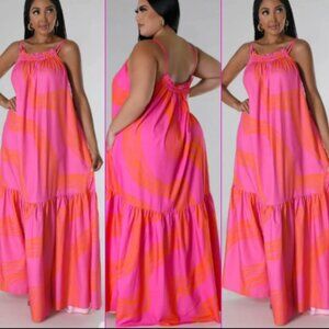 Goodtime USA Maxi Dress Womens Size S/M